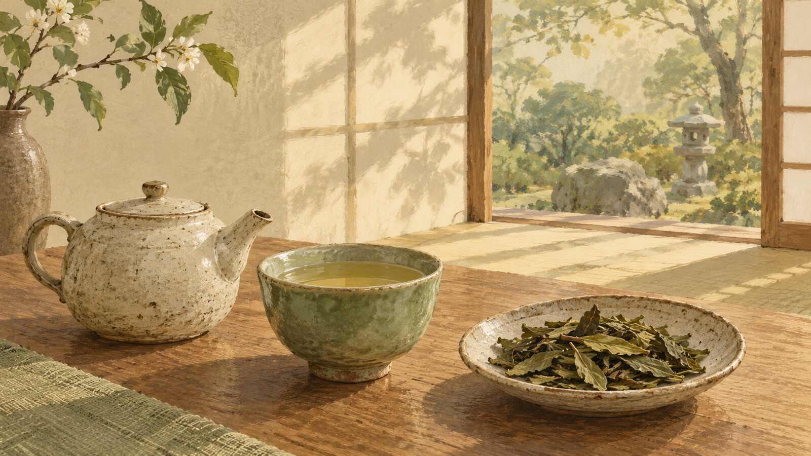 番茶ガイド：味わいと淹れ方、煎茶との違い